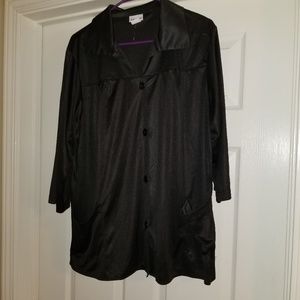 2X Black Blouse